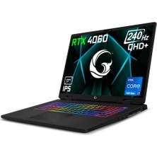 Game Garaj Slayer4 7XL-4060 C2 Intel I7 14700HX 32GB 1tb RTX4060 17" Qhd 240Hz IPS Dos Dizüstü Bilgisayar