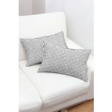 Yastık Kılıfı 50X70 cm  Uzay Kombin Beyaz