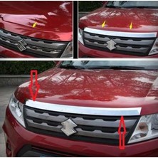 Suzuki Grand Uyumlu Vitara 2015 Sonrası Ön Kaput Koruma Krom