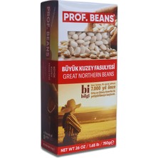 Kuru Fasulye - Prof. Beans - 750G - Büyük Kuzey Fasulyesi