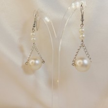 Crystal Atelier İnci Choker Küpe