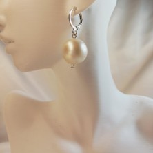 Crystal Atelier İnci Küpe