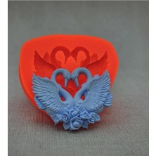 Ipek Hobi 2'li Kuğu Sabun Kalıbı ve Kokulu Taş Kalıbı