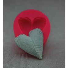 Ipek Hobi Istiridye Kalp Sabun Kalıbı ve Kokulu Taş Kalıbı