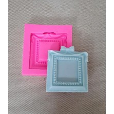 Ipek Hobi Kurdelalı Kare Çerçeve Sabun ve Kokulutaş Kalıbı