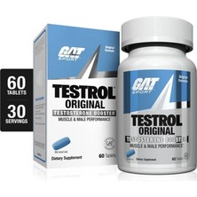 Gat Testrol Tribulus+Dopa Mucuna+Saw Palmetto+Ginkgo Biloba Testo Booster Original 60 Tablet