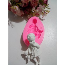 Ipek Hobi Ayıcıklı Kız Bebek Taş ve Sabun Kalıbı