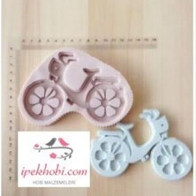 Ipek Hobi Yonca Bisiklet Silikon Kalıp