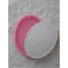 Ipek Hobi  Çelenk Pano Silikon Kalıp