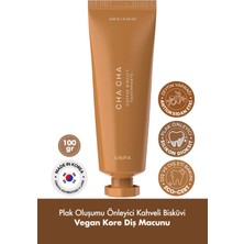 Plak Oluşumu Önleyici Kahveli Bisküvi Vegan Kore Diş Macunu Unpa Cha Cha Coffee Biscuit Toothpaste