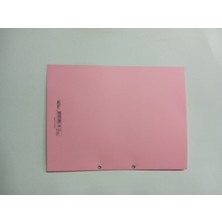 Turuncu Beyaz Yarım Kapak Pembe Dosya 1000'li