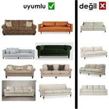 Baqdo Kadife 3 Kişilik Koltuk Örtüsü Streç Lastikli Esnek, Çekyat, Kanepe Kılıfı, Koltuk Örtüsü 1 Adet Siyah