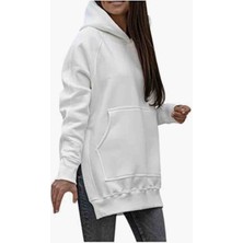 Sweatshirt 3 Iplik Uzun Kapüşonlu