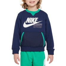 Nike Kids Nsw Paınt Yf Ft Crew Erkek Çocuk Sweatshirt - 86L749