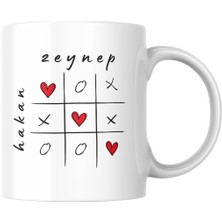 Mug Station Sevgililer Gününe Özel Sen + Ben = Huzur Tasarımlı Kupa Bardak