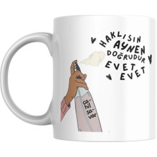 Mug Station Komik Ve Eğlenceli Baskılı Kupa Bardak: Kahve + Mizah = Gülümseten Tasarım İle Kahve Keyfi