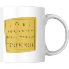 Mug Station Komik Ve Eğlenceli Baskılı Kupa Bardak: Kahve + Mizah = Gülümseten Tasarım İle Kahve Keyfi