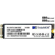 Twınmos 512GB NGFFFGBM2280 580- 550MB/S M2 Sata-3 Disk