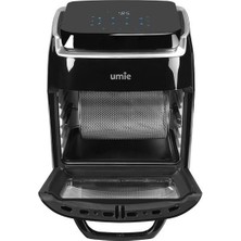 Umıe AF12 Advence Pro Xxl 12L Siyah Combo LED Dijital Göstergeli Oven Airfryer/fritöz