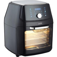 Umıe FR20 16L Siyah 1800W Dijital Dokunmatik Ekran Combo Airfryer/fritöz