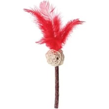 Eastland Matatabi Tüylü Örgü Top Kedi Oyuncağı 19 cm