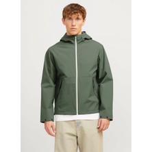 Jack & Jones Haki Erkek Mont Jjadam Lıght Jacket Hood