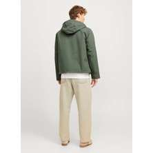 Jack & Jones Haki Erkek Mont Jjadam Lıght Jacket Hood