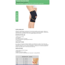 Orlex Patella Destekli Dizlik