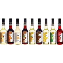 Nish Vanilya Karamel Beyaz Çikolata Şurupları 3 x 700 ml