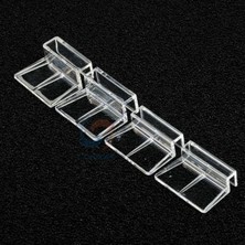 5 mm Tarzı 4 Adet Akvaryum Tankı Cam Kapağı Akrilik Klips Paslanmaz Çelik Güçlü Destek Tutucu Cam (Yurt Dışından)