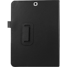 Galaxy Tab S2 9.7 / T815 Için Litchi Texture Akıllı Pu Kılıf (Yurt Dışından)