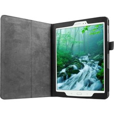 Galaxy Tab S2 9.7 / T815 Için Litchi Texture Akıllı Pu Kılıf (Yurt Dışından)