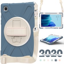 Samsung Galaxy Tab A7 (2020) T500 Için Silikon + Pc Kılıfı (Yurt Dışından)