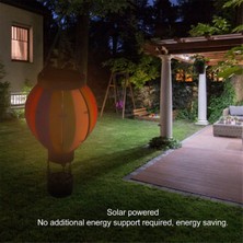 Sanat ve Hediye Güneş Enerjili Sıcak Hava Balonu Feneri - Asılı Güneş Enerjili LED Işıklar, Su Geçirmez Taşınabilir Dekoratif, 1 Adet, A (Yurt Dışından)