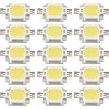 20PCS 10W LED Saf Beyaz Yüksek Güç 1100LM LED Lamba Smd Çip Ampul Dc 9-12V (Yurt Dışından)