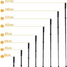 Bexın P308D Dslr Kamera Monopod (Black) (Yurt Dışından)