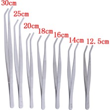 20CM Tarzı Dirsek Cımbızı Antistatik El Aleti Temizleme Klipsi Paslanmaz Çelik Akvaryum Temizleme Aracı (Yurt Dışından)