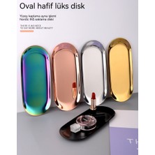 Iskandinav Ins Oval Tepsi Paslanmaz Çelik Aperatif Tepsi (Yurt Dışından)