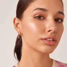 Altıntaş Kalpli Altın Küpe