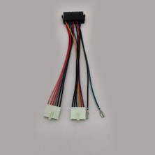 Enachanrited 1 Adet 20PIN Atx 2port 6pin At Dönüştürücü Güç Kablo Kordonu 286 386 486 Bilgisayar Için (Yurt Dışından)