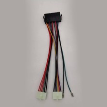 Enachanrited 1 Adet 20PIN Atx 2port 6pin At Dönüştürücü Güç Kablo Kordonu 286 386 486 Bilgisayar Için (Yurt Dışından)