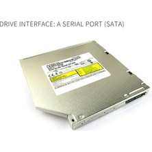 Enachanrited 400G2 480G2 Şasi Için Dizüstü Bilgisayar Dahili Optik Sürücü Dahili Sata Seri DVD Yazıcı 12.7mm Çerçeveli D9 Desteği (Yurt Dışından)