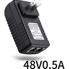 Enachanrited Cctv Ip Kamera Için Poe Enjektör Güç Kaynağı Ethernet Adaptörü Ipc Kamera Için Poe Güç Adaptörü DC24V 1A Ab Tak (Yurt Dışından)
