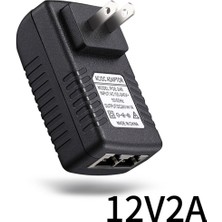 Enachanrited Cctv Ip Kamera Için Poe Enjektör Güç Kaynağı Ethernet Adaptörü Ipc Kamera Için Poe Güç Adaptörü DC24V 1A Ab Tak (Yurt Dışından)