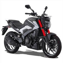 Bajaj Dominar 250-400 Amortisör Kırmızı Kaplama Sticker Etiket Modeli