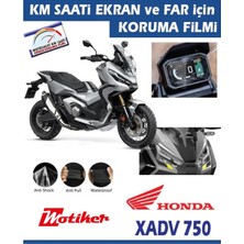 Honda X-ADV750 Motosiklet Far ve Ekran Km Koruyucu 2021 - 2024 Yıl Uyumlu