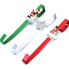 Ön Kapı Için Noel Çelengi Askısı, Metal Çelenk Kancası (Yurt Dışından)