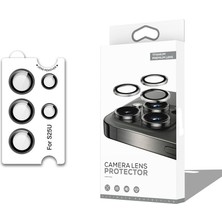 Başkenttekno Samsung Galaxy S25 Ultra Cl-12 Premium Safir Parmak Izi Bırakmayan Anti-Reflective Kamera Lens Koruyucu