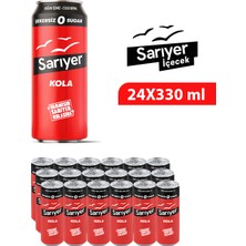 Sarıyer Kola Şekersiz 330 ml 24 Adet