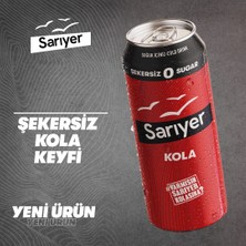 Sarıyer Kola Şekersiz 330 ml 24 Adet